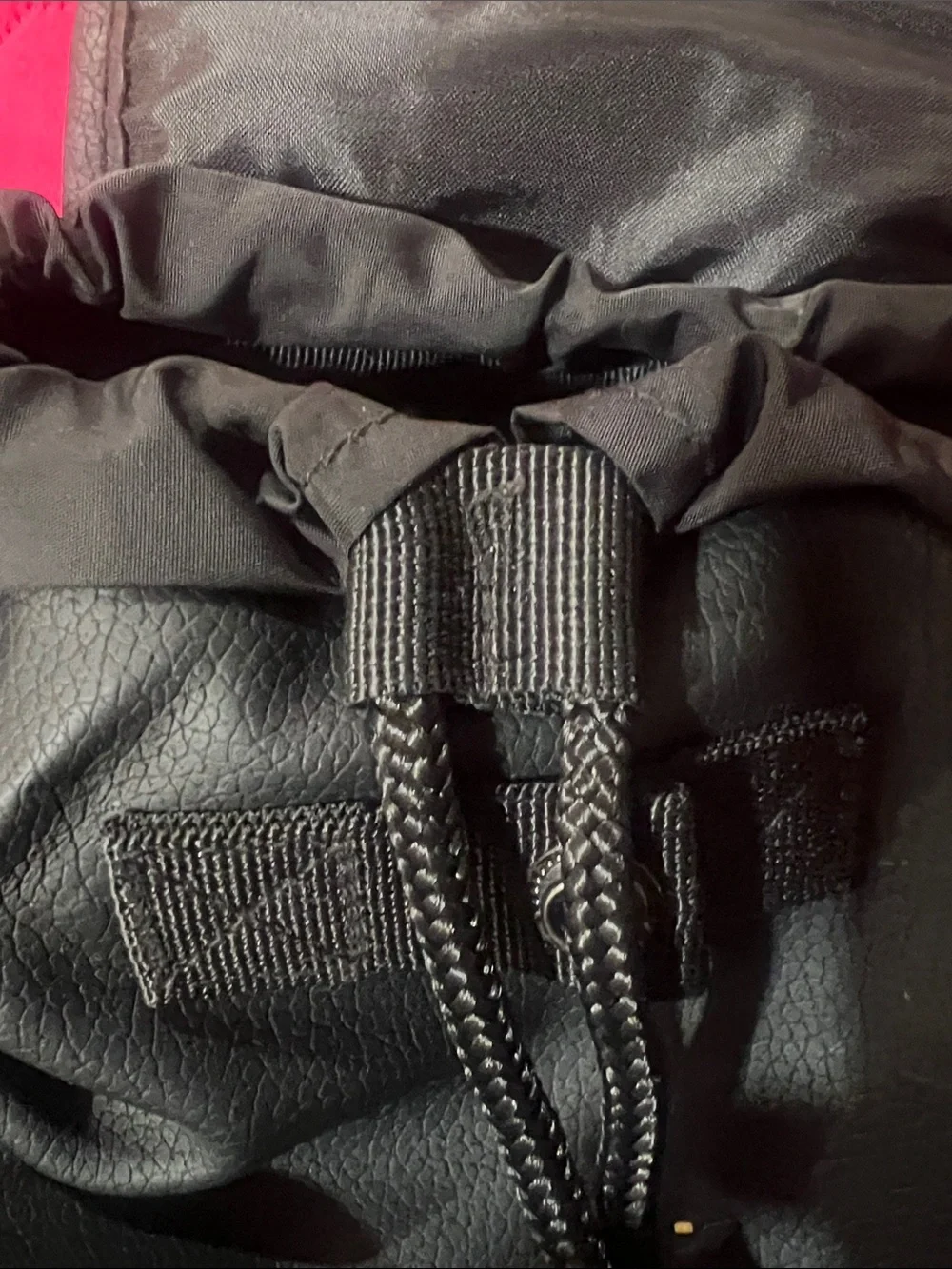 adidas Black Mini Backpack with Rose Gold Trim - Picture 5 of 11
